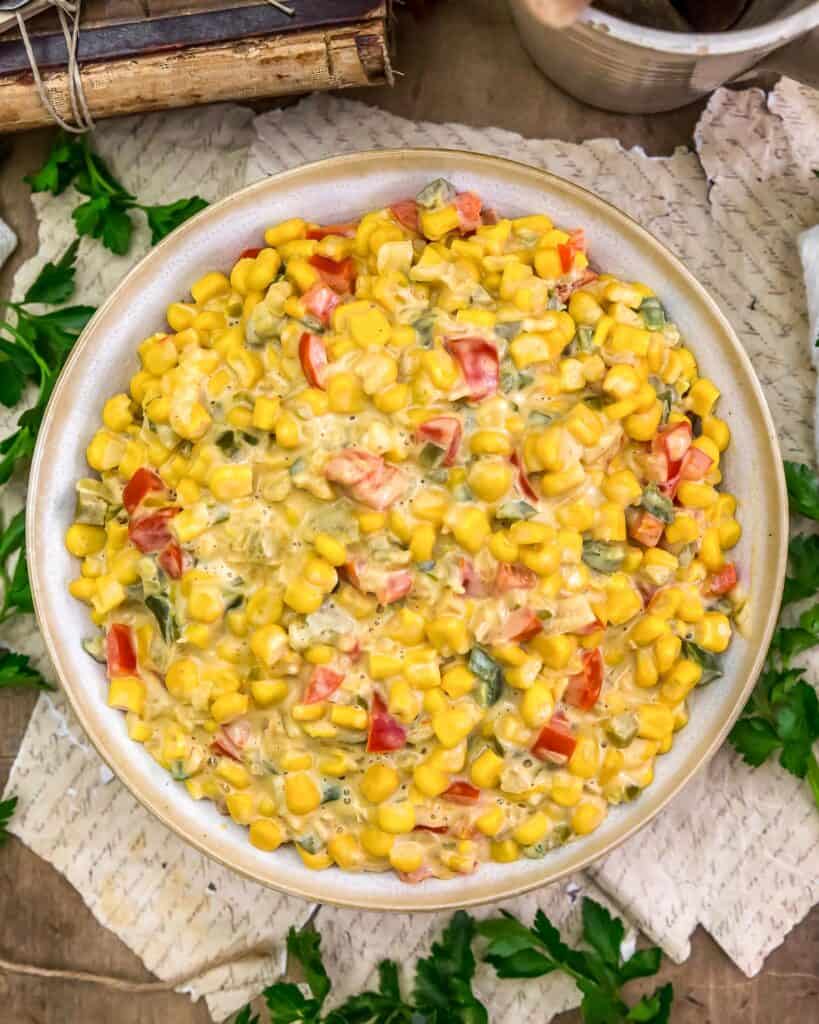 Vegan Spicy Southern Hot Corn Monkey and Me Kitchen Adventures