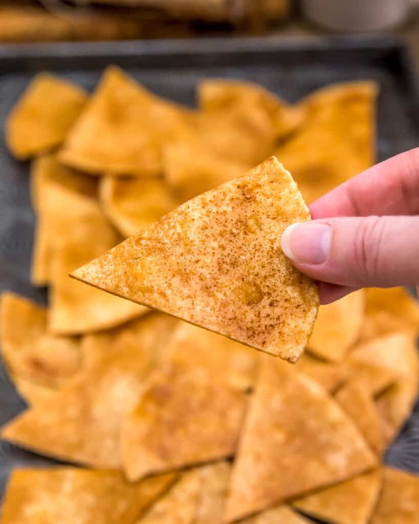 Baked Cinnamon Chips Monkey and Me Kitchen Adventures