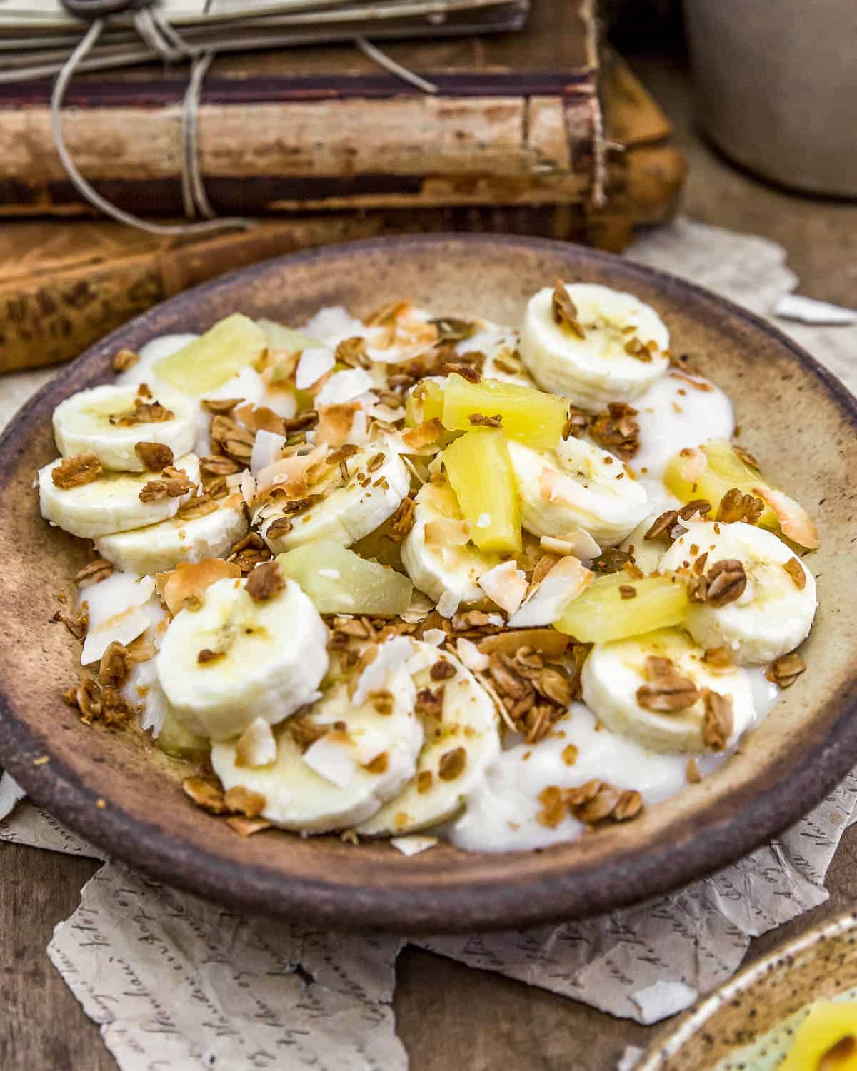 Breakfast Pina Colada Yogurt Bowl