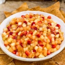 Cantaloupe Kiwi Fruit Salsa-image