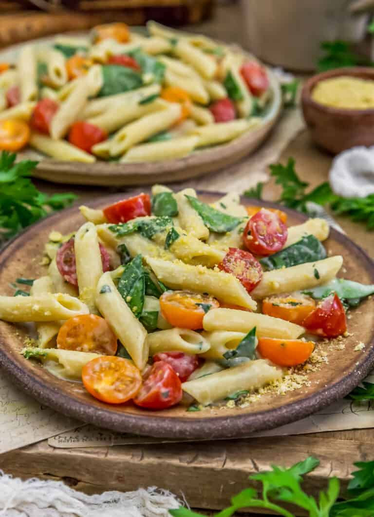 Easy Italian Hummus Pasta Monkey and Me Kitchen Adventures