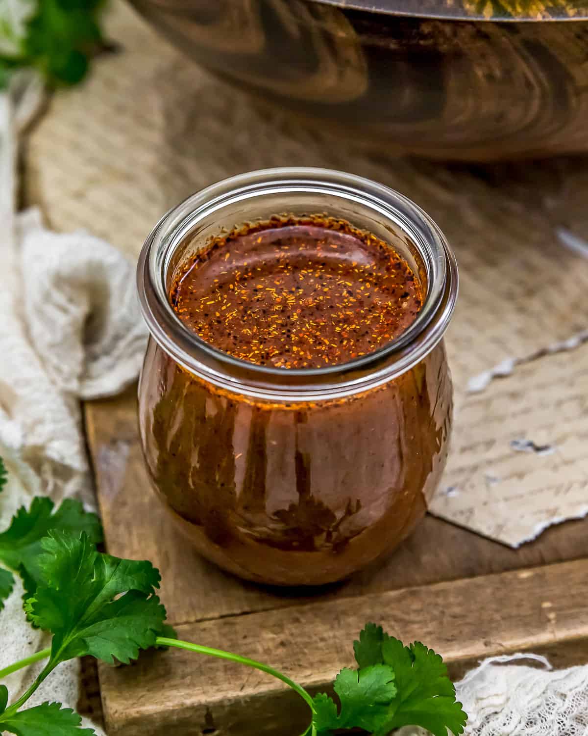 Jar of Oil Free Warm Chili Dressing