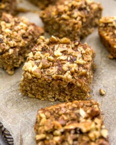 Banana Nut Oatmeal Breakfast Bars - Monkey and Me Kitchen Adventures