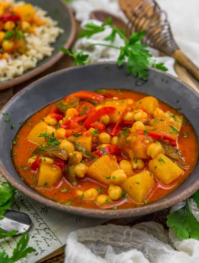 Bowl of Easy Pineapple Thai Curry