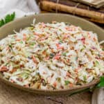 Vegan Almond Apple Slaw