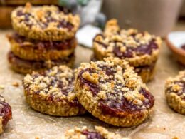 Vegan Blueberry Crumbl Cookies - The Little Blog Of Vegan