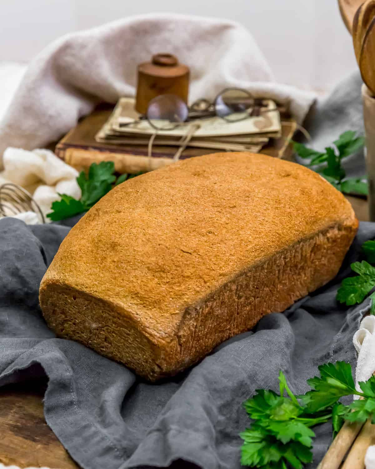 Loaf of Whole Wheat Bread (100% Whole Wheat)