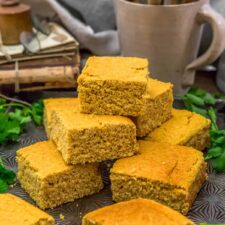 Healthy Vegan Cornbread (Whole Wheat)-image