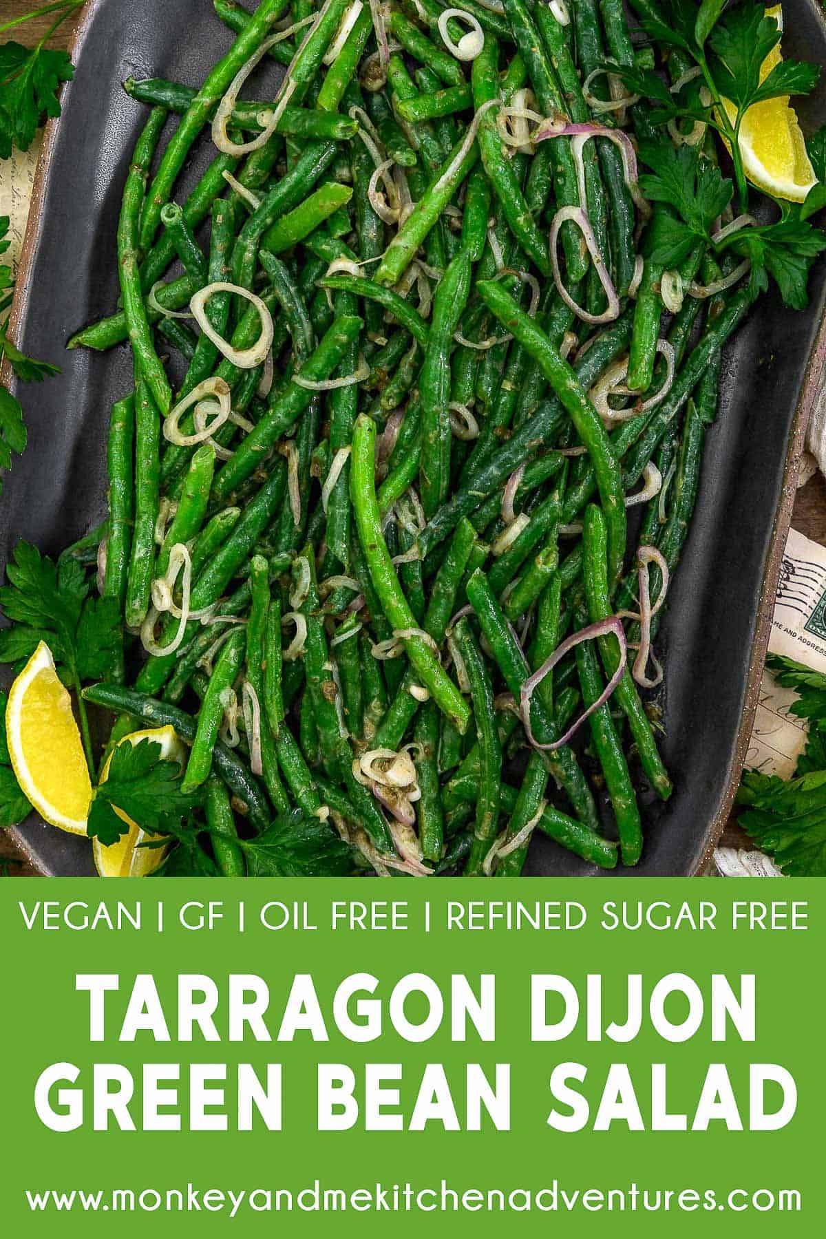 Tarragon Dijon Green Bean Salad