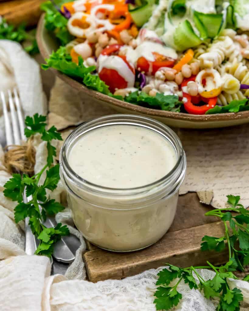 Creamy Balsamic Dressing - Monkey and Me Kitchen Adventures