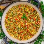 Skillet of Sweet and Sour Succotash