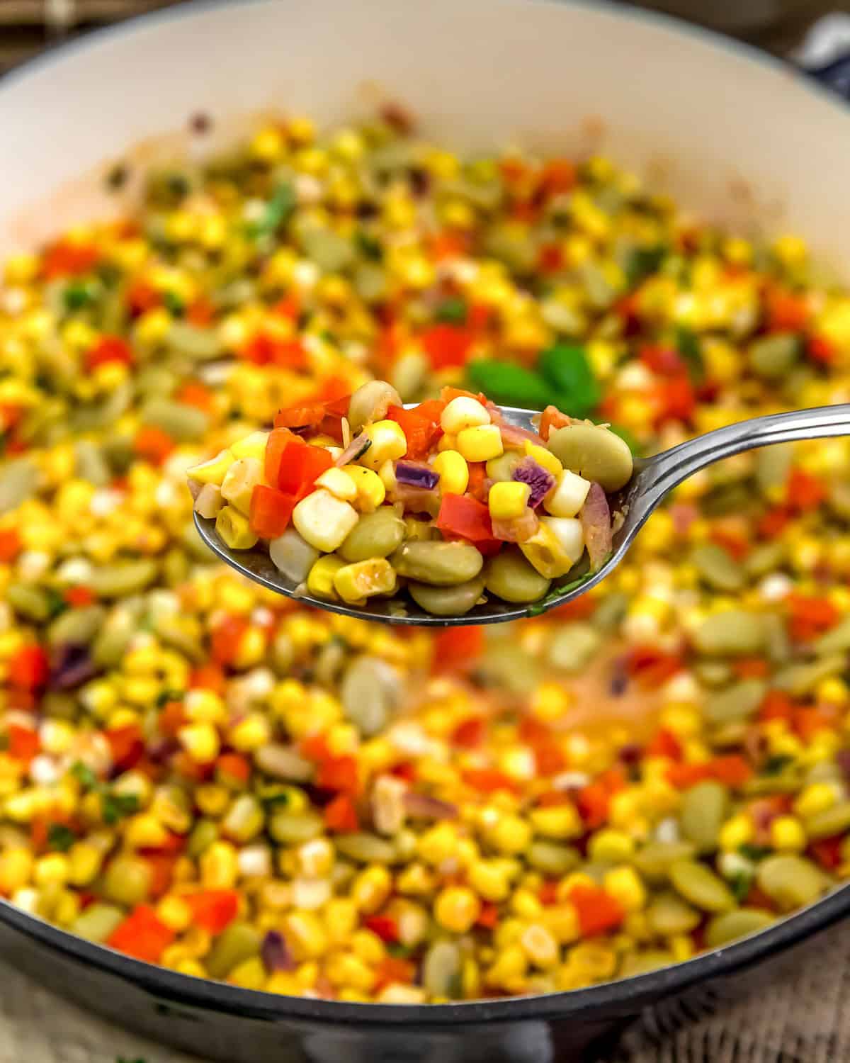 Spoonful of Sweet and Sour Succotash