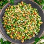 Bowl of Easy Zaatar Couscous Salad