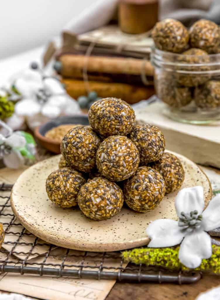 Sesame Orange Date Balls Monkey And Me Kitchen Adventures