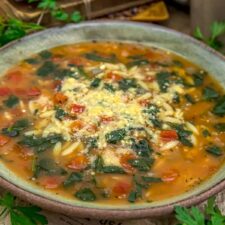 이탈리안 토마토 오르조 수프