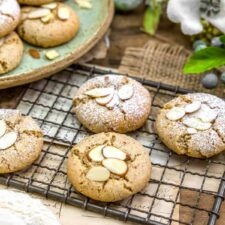 Vegan Almond Cookies - Monkey and Me Kitchen Adventures