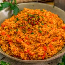 매콤 토마토 파프리카 솥밥