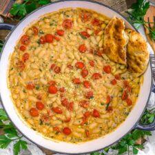 토마토 흰콩 스킬렛
