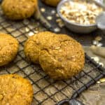 Vegan Peanut Butter Oat Cookies