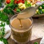 Spoonful of Oil-Free Sherry Vinaigrette