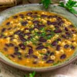 Close up of Low-Fat St. Joseph’s Humble Soup