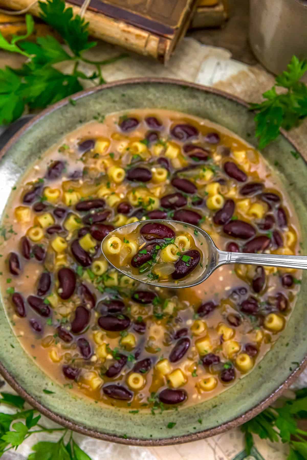Spoonful of Low-Fat St. Joseph’s Humble Soup