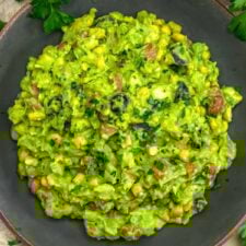 Guacamole with Pinto Beans and Corn-image