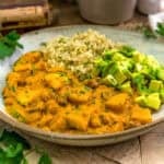 Close up of Marry Me Mexican Zucchini Bean Skillet