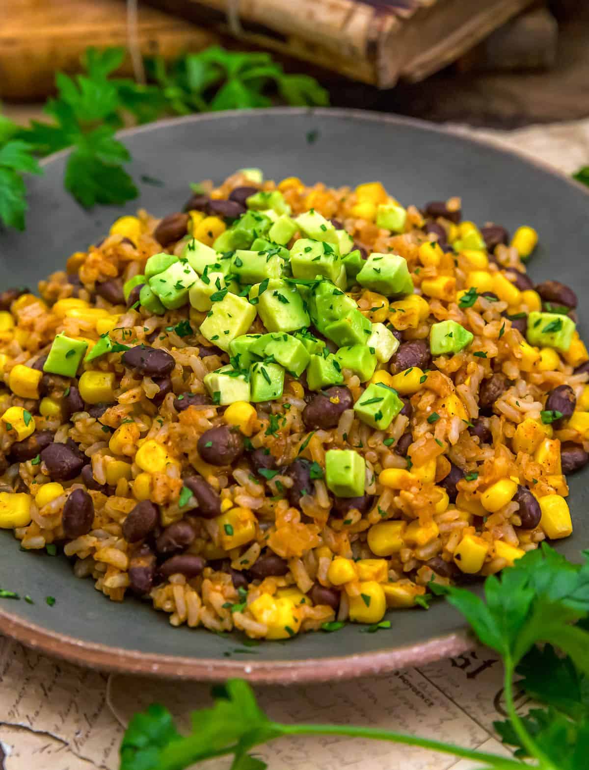 Bowl of Baja Rice Stir Fry