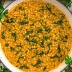 Buffalo Beans and Greens Skillet