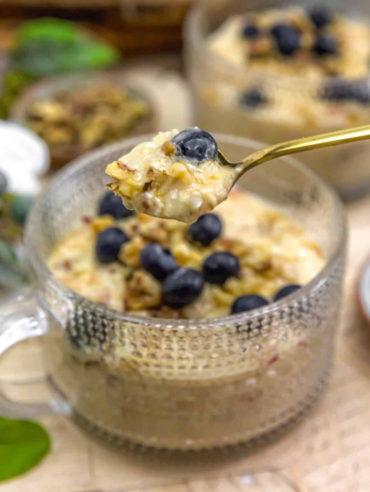 Spoonful of Vegan Princess Diana’s Overnight Oats