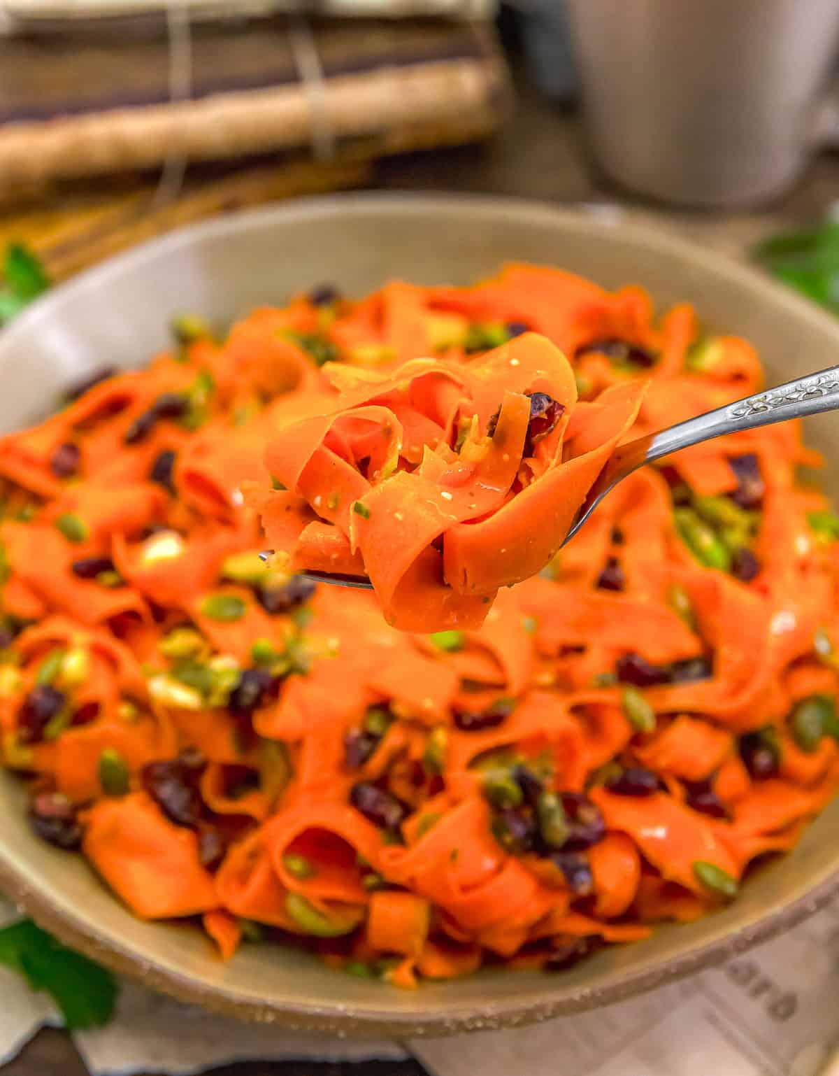 Spoonful of Holiday Carrot Salad