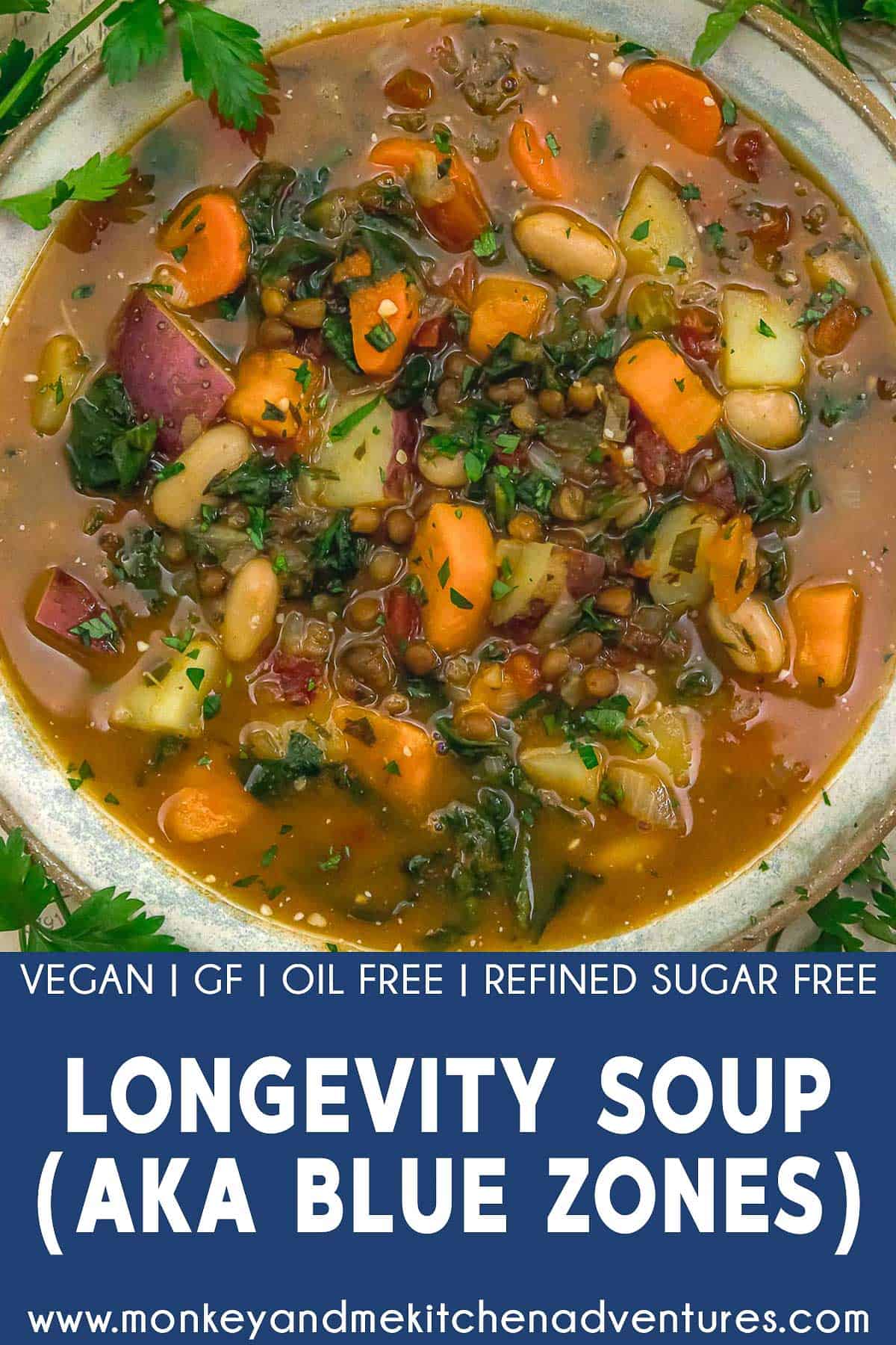 Longevity Soup with text description