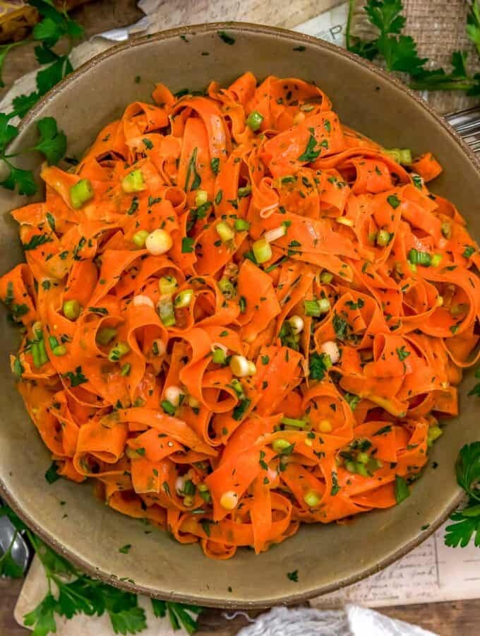 Bowl of Penicillin Carrot Salad