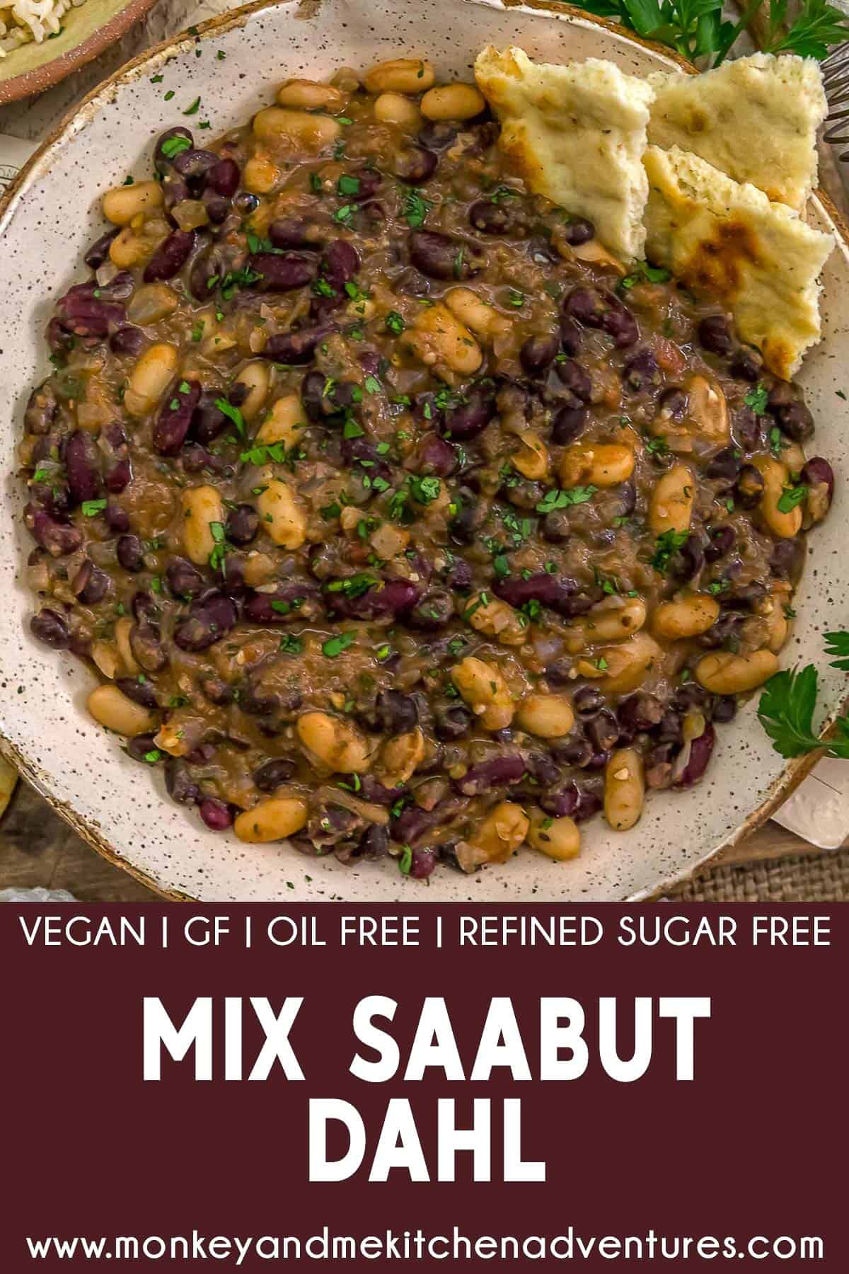 Mix Saabut Dahl with text description