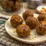 Close up of Sweet and Salty Peanut Butter Pretzel Balls