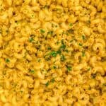 Close up of Easy Vegan Zaatar Mac and Cheese